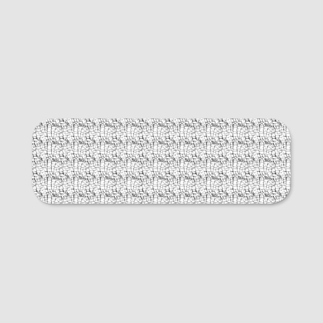 Customize Your Nametag Today! Name Tag (Front)