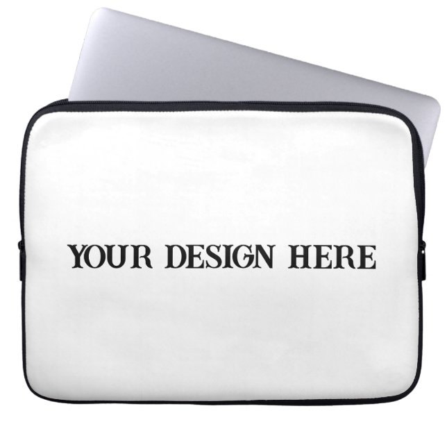 Customize Your Own 13 inch Neoprene Laptop Sleeve (Front)