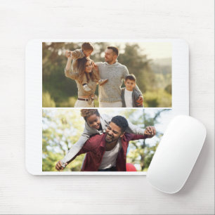 Customize Your Own 2 Photo Collage  Mouse Pad