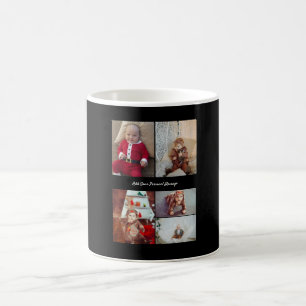 Customize Your Own 5 Photo Collage Coffee Mug