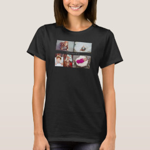 Customize Your Own 5 Photo Collage T-Shirt
