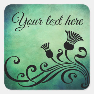 Customize your own Art Nouveau Stickers / Labels