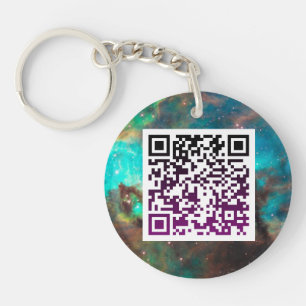 Customize your own Bitcoin Crypto QR Code Keychain