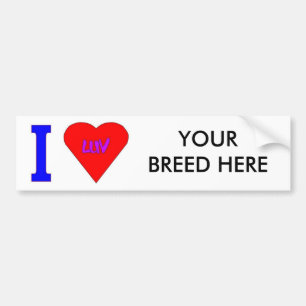 CUSTOMIZE YOUR OWN BUMPER STICKER