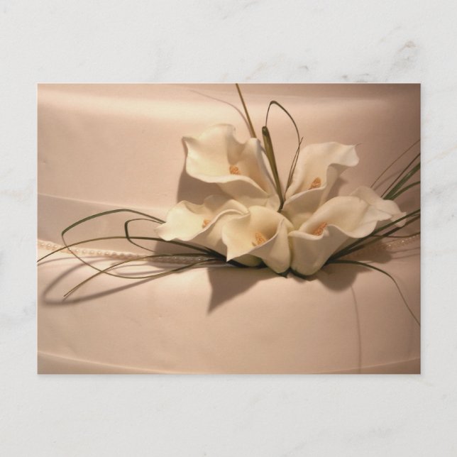Customize your own calla lily postcard (Front)