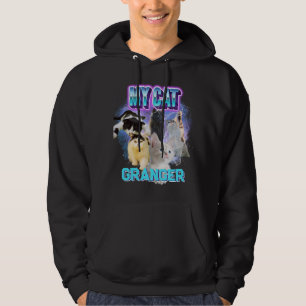 Customize Your Own Cat Bootleg 90's Style Photo Hoodie