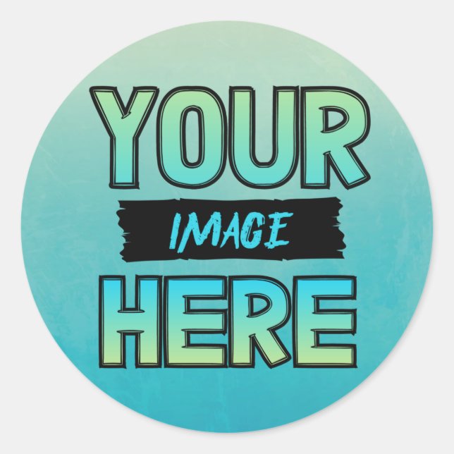 Customize Your Own Classic Round Stickers ! (Front)