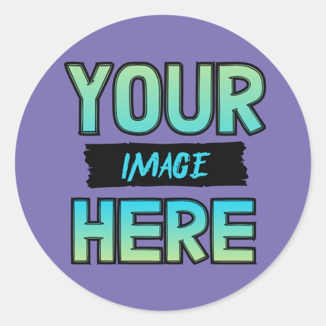 Customize Your Own Classic Round Stickers ! (Front)