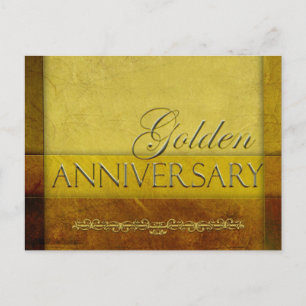 Customize your own Golden Anniversary Postcard