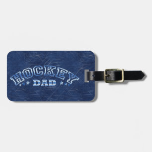 Customize Your Own Hockey Dad Luggage Tag