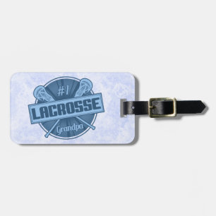 Customize Your Own Lacrosse Grandpa Luggage Tag