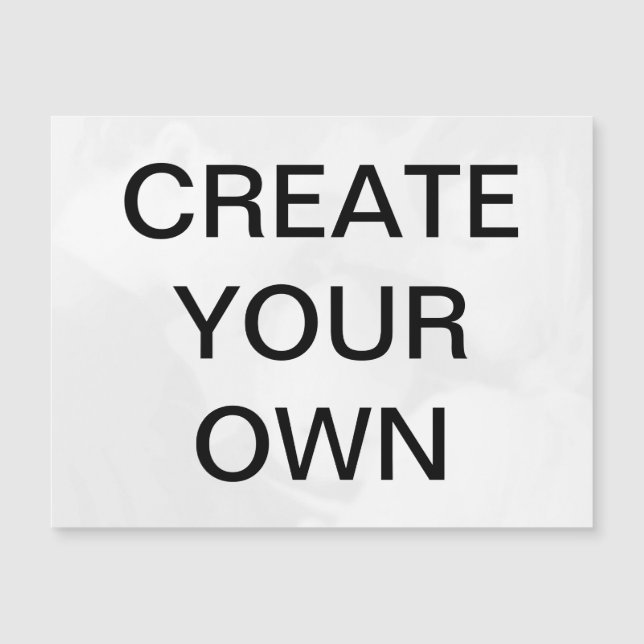 Customize your own magnet (Front)