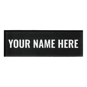 Customize your own  name tag