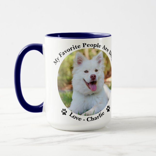Customize Your Own Personalized Photo & Name on Mug (Left)