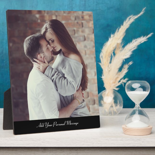 Customize Your Own Photo Plaque (Side)