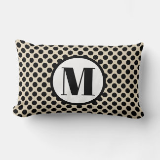 Customize Your Own Polka dot Lumbar Pillow