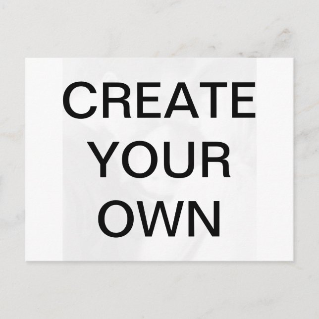 Customize your own postcard (Front)