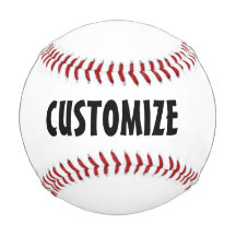 customize your own regulation size baseball