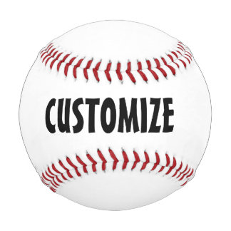 customize your own regulation size baseball