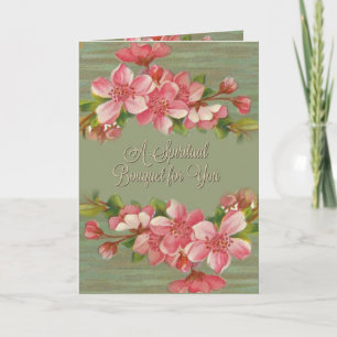 CUSTOMIZE your own Spiritual Bouquet Prayer Card