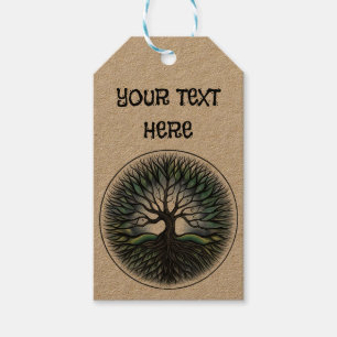 Customize your own Tree of Life Gift Tags