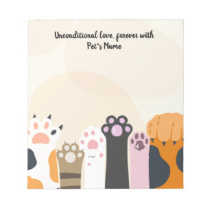 Customize Your Pet Lover's Notepad