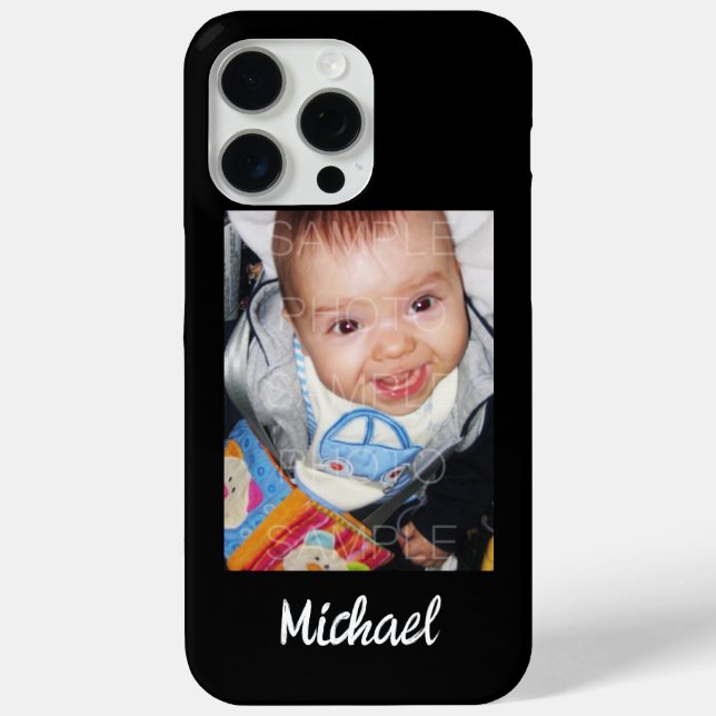 Customize Your photo personalize name phone colour Case-Mate iPhone Case (Back)