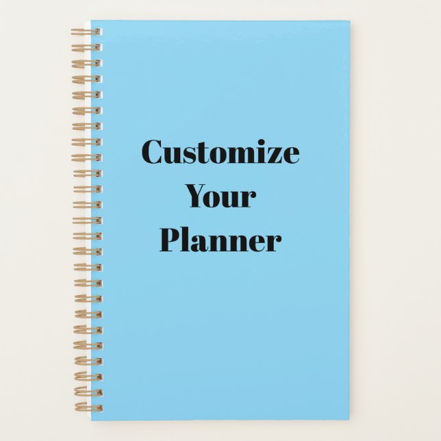 CUSTOMIZE YOUR PLANNER (Front)