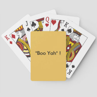 "Customize Your Playing Cards" Playing Cards