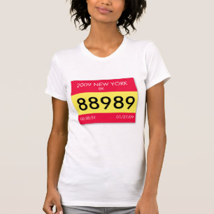 Customize your race bib on a unique shirt1 T-Shirt