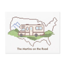 Customize Your Road Trip USA Postcard