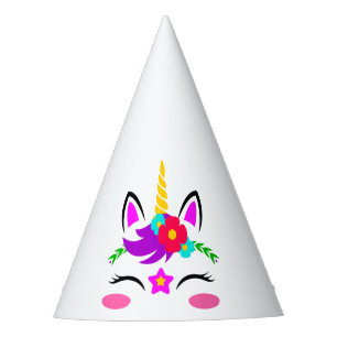 Customize Your Unicorn Party Hat