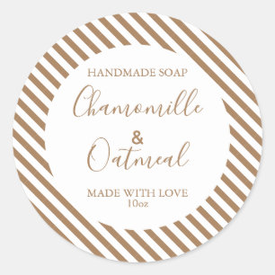 Customizeable Soap Label Pattern Modern