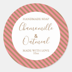 Customizeable Soap Label Pattern Modern
