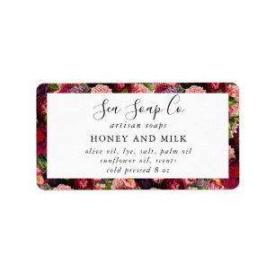 Customizeable Soap Labels