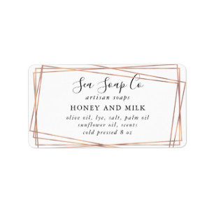 Customizeable Soap Labels