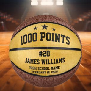 Customized 1000 Points  Mini Basketball