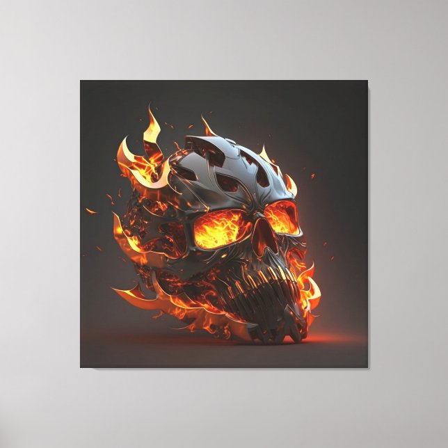 Customized 3D logo, canvas printing (Front)