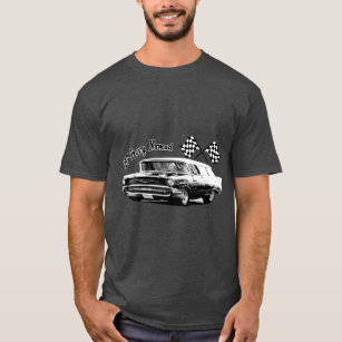 Customized 57 Chevy Nomad Hot Rod T-Shirt