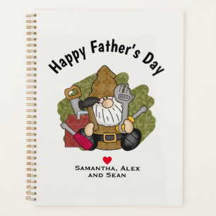 Customized and Personalized Handyman Garden Gnome Planner