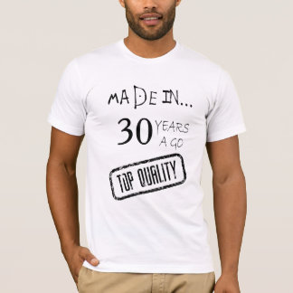 Customized anniversary t-shirt for all ages
