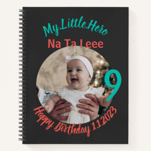 Customized Baby Birthday with Customized  Notebook