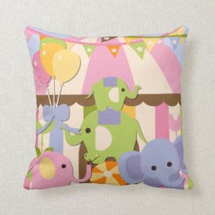 Customized Baby Circus Pillow