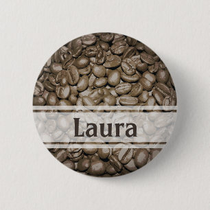 Customized barista design 2 inch round button