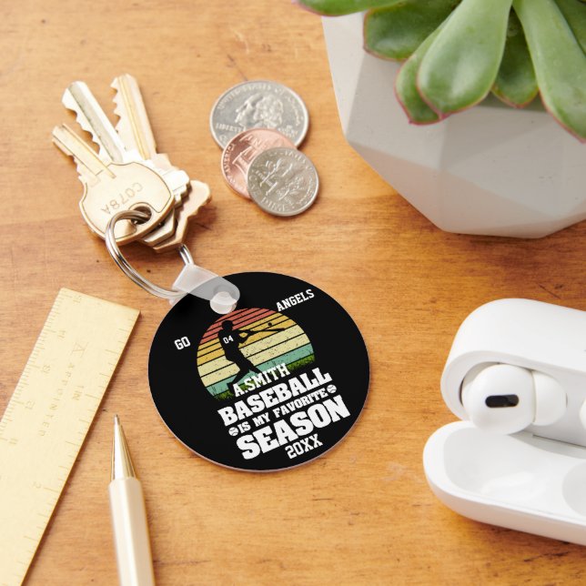 Customized Baseball Gifts for Boys & Girls Keychain (Desk)