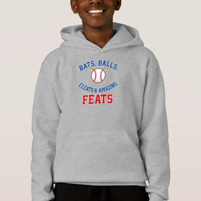 Customized # baseball    hoodie (Front)