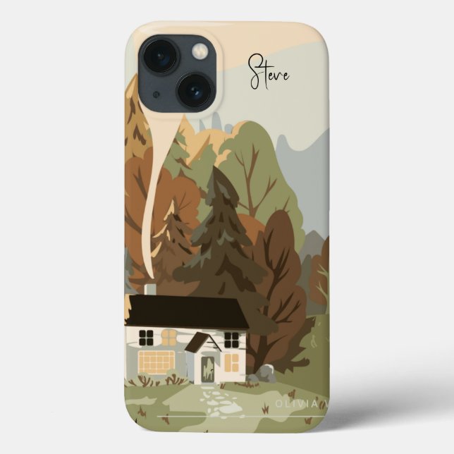 Customized beautiful Landscape  Case-Mate iPhone Case (Back)