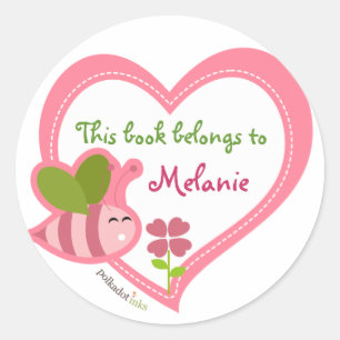 Customized*Bee Stickers Book