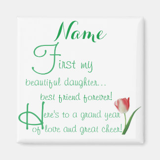 Customized - Best Friends Forever Magnet