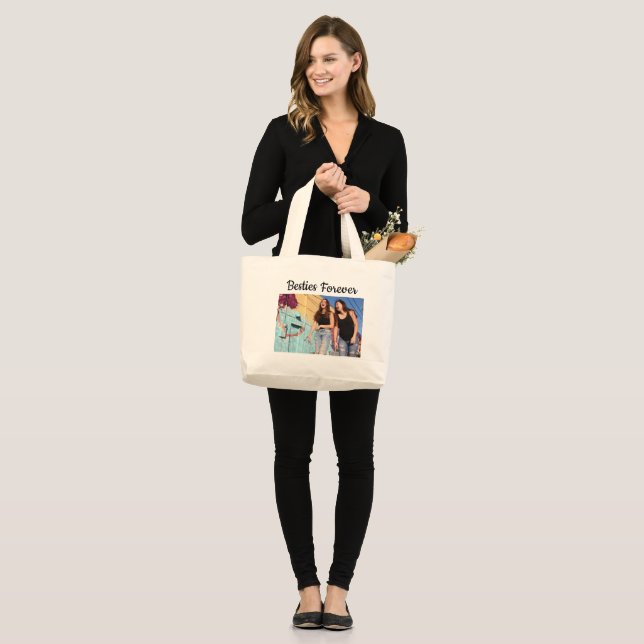 Customized Bestfriends Tote Bag (Front (Model))